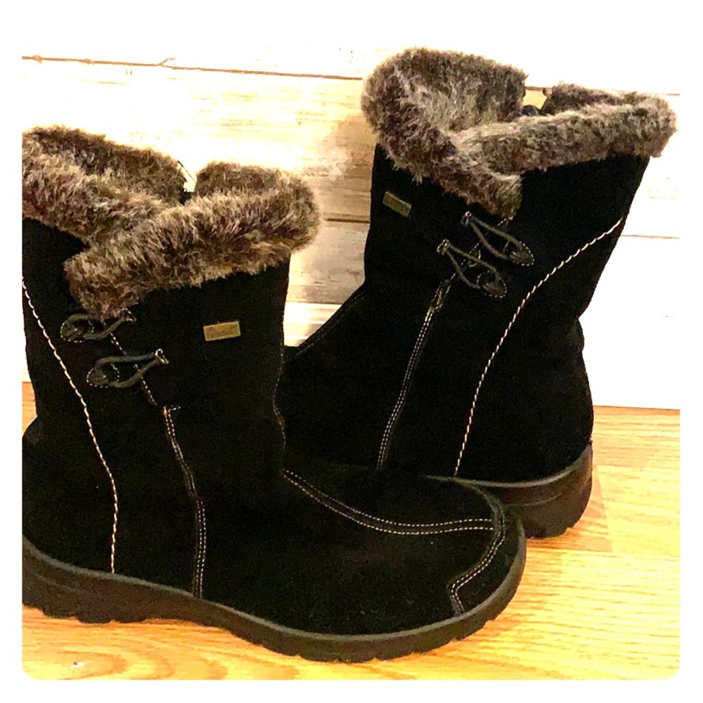 Mid calf Rieker boots size 38 or 8 US